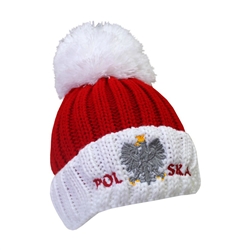 Polska Winter Cap Red/White - Czapka Zimowa