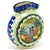 Polish Pottery 4.5" Mini Vase. Hand made in Poland. Pattern U4019 designed by Maria Starzyk.