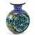 Polish Pottery 5" Mini Vase. Hand made in Poland. Pattern U151 designed by Maryla Iwicka.