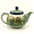 Polish Pottery 10 oz. Bedtime Teapot. Hand made in Poland. Pattern U4637 designed by Krystyna Dacyszyn.