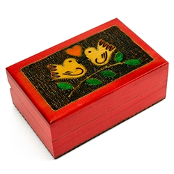 This beautiful box is made of seasoned Linden wood, from the Tatra Mountain region of Poland.