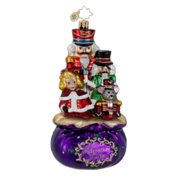 The Christopher Radko Complete Suite ornament is part of the 2015 Nutcrackers Collection