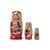 A great value! This mini Semenov doll is the perfect stocking stuffer or party favor, and cute to boot. Fully handpainted, the  Russian doll wears the signiture red flower and bright yellow head scarf traditionally found on the Semenov Russian stacking do