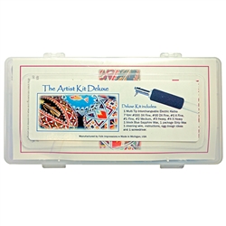 Electric Kistka Artist Kit with Storage Box. Made for 110 volt electrical environments (NA, Japan, Brazil and others). This Kit provides the Artist everything needed to use our Electric Kistka -- Hot Wax Pen. The kit includes: 1 Multi-Tip Interchangeable
