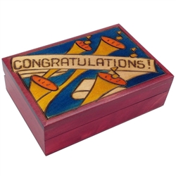 Perfect gift box for graduations, promotions and other achievements.