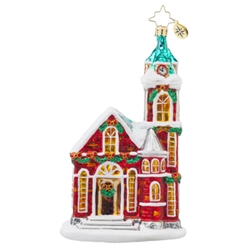 Exquisite workmanship and handcrafted details are the hallmark of all Christopher Radko creations. Bring warmth, color and sparkle into your home as you celebrate lifeï¿½s heartfelt connections. A Christopher Radko ornament is a work of heart!