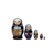 This miniature set of five nesting Russian Orthodox Nuns will elevate your mood.  They come equipped to get you closer to God:  the first carries the Bible, the second a rosary, the next two hold glowing candles, and wee little nun bears a cross.