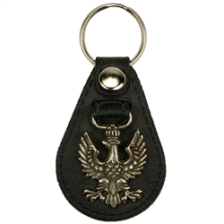 Faux Leather Eagle Key Holder (Fob)