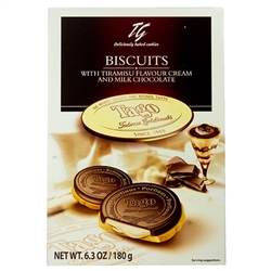 Tago Chocolate Covered Biscuits With Tiramisu Filling 6.3oz/180g