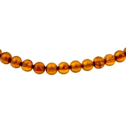 Jewelry makers will enjoy these beads to finish your own bracelet. Genuine Baltic Amber.  Approx 135 beads per strand.  3mm diameter beads.
