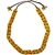 All natural Baltic amber beads woven into a elegant belt.  Total length is 56".  Beaded portion is 36" x 1.5".