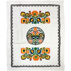 100% cotton decorative towel. Towel size 25.5" x 20".  Made In Poland