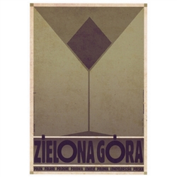 Post Card: Zielona Gora, Polish Promotion Poster