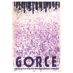 Gorce, Polish Promotion Poster designed by artist Ryszard Kaja. It has now been turned into a post card size 4.75" x 6.75" - 12cm x 17cm.