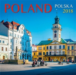 This beautiful 16 month calendar features 13 city and country scenes in full color, suitable for framing. In Polish and English language and EU weekly format (Monday is the first day of the week). Polish holidays and names days are listed and there is roo