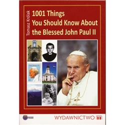 1001 Things You Should Know About the Blessed John Paul II is a collection of interesting facts, events, speeches, and anecdotes about the Holy Father. It presents specific periods of the life of Karol Wojtyla / John Paul II as well as the essential theme
