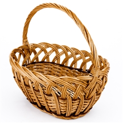 Poland is famous for hand made willow baskets.  This is a tradition in areas of the country where willow grows wild and is very much a village and family industry.  Beautifully crafted and sturdy, these baskets can last a generation.  Perfect for Easter,