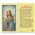 St. Maria Goretti - Holy Card.  Holy Card Plastic Coated. Picture is on the front, text is on the back of the card.