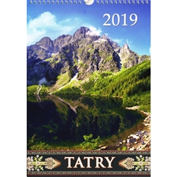 This beautiful large format spiral bound wall calendar features 15 scenes from around the Tatry Podhale.