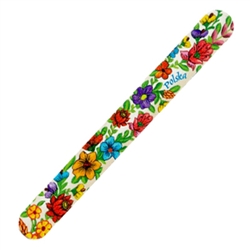 Practical and inexpensive way to enjoy a little bit of Poland.  Size approx 7" x .75".
In Poland this is called a "Pilnik Do Paznokci" (nail file).