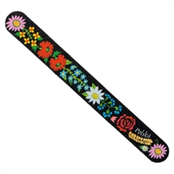 Practical and inexpensive way to enjoy a little bit of Poland.  Size approx 7" x .75".
In Poland this is called a "Pilnik Do Paznokci" (nail file).