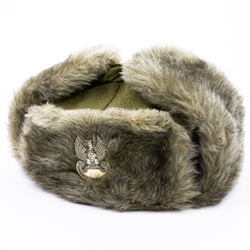 Polish Army Officer Winter Hat