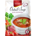 Adamba Oxtail Soup is delicious and easy to make. Instructions in English and Polish. Makes 4 cups of soup in approximately 3 minutes. No MSG/GMO added.