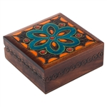 Polish Square Floral Box