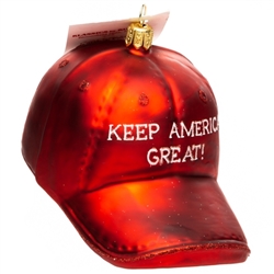 Supporters of President Trump will love this ornament. Size approx 3' x 3' x 4'., Made in Poland.