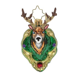 If you're hunting for the perfect buck Christmas ornament, look no further! This deer is a real prize.
Height (in):  3Length (in):  1.5Width (in):  2