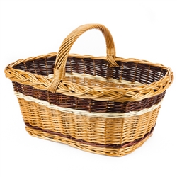 Poland is famous for hand made willow baskets. This is a tradition in areas of the country where willow grows wild and is very much a village and family industry. Beautifully crafted and sturdy, these baskets can last a generation. Perfect for Easter