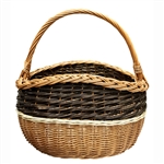 Poland is famous for hand made willow baskets.  This is a tradition in areas of the country where willow grows wild and is very much a village and family industry.  Beautifully crafted and sturdy, these baskets can last a generation.  Perfect for Easter,