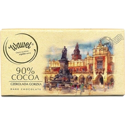 At Wawel, our tradition of chocolate making dates back through generations.  Delicious Polish dark chocolate.
