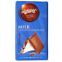 At Wawel, our tradition of chocolate making dates back through generations. Delicious Polish creamy milk chocolate.