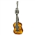 Baltic amber with sterling silver detail. Our musical instrument is approx 1.5" x .5".