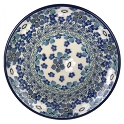 Polish Pottery 6" Bread & Butter Plate. Hand made in Poland. Pattern U4903 designed by Maria Starzyk.