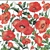 Polish Luncheon Napkins (package of 20) - Polish Poppies
