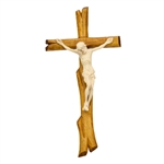 This beautiful wooden crucifix comes from Zakopane in the Tatra Mountains of southern Poland. Ready to hang on a wall or stand on display. Size is approx 8.5" x 4".