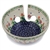 Polish Pottery 6" Yarn Bowl. Hand made in Poland.