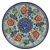 Polish Pottery 8" Dessert Plate. Hand made in Poland. Pattern U2001 designed by Krystyna Dacyszyn.