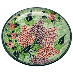 Polish Pottery 6" Bread & Butter Plate. Hand made in Poland. Pattern U2913 designed by Agnieszka Damian.