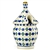 Polish Pottery 7" Honey Jar. Hand made in Poland and artist initialed.