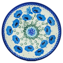Polish Pottery 6" Bread & Butter Plate. Hand made in Poland. Pattern U4471 designed by Ewelina Galka.