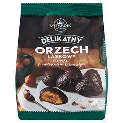 The historic city of Torun is known not only for Copernicus but is the home of Poland's famous gingerbread factory, Kopernik, named after the Polish astronomer. Enjoy this delightful bag of chocolate covered gingerbread with hazelnut flavored filling.