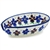 Polish Pottery 5" Spoon Rest. Hand made in Poland and artist initialed.