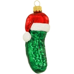 Polish Santa Pickle Ornament 4"