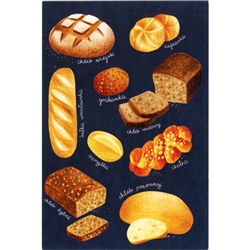 Post Card Inscription: Breads post card size 4" x 6" - 10cm x 15cm.