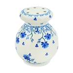 Polish Pottery 4" Parmesan Shaker. Hand made in Poland and artist initialed.