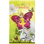 Fun Pop up of a Butterfly/ Fairy! This card is only in Polish language