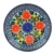 Polish Pottery 10" Dinner Plate. Hand made in Poland. Pattern U2617 designed by Monika Kuczynska.